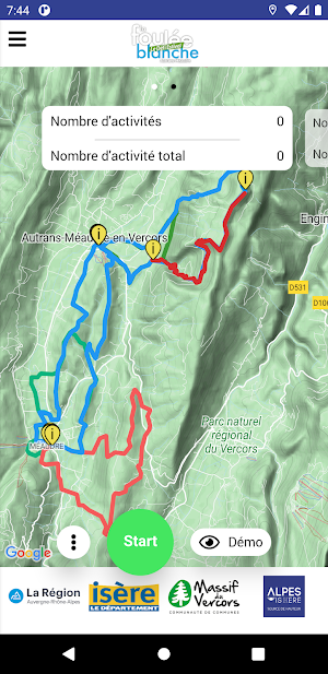 Foulée Blanche 2022 Screenshot 1