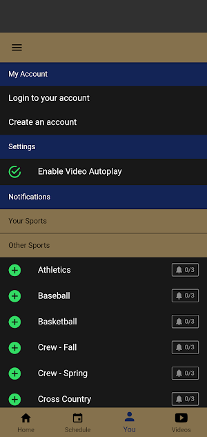 SJJ Athletics Screenshot 2