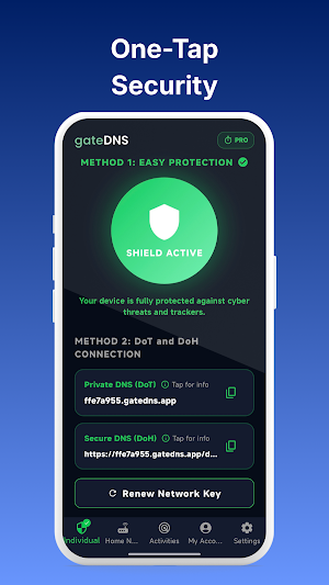 GateDNS: Custom DNS & Security Screenshot 0