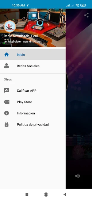 Radio Noticias del Perú Screenshot 1