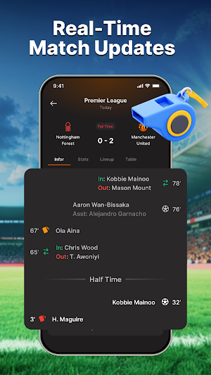 Football Live Score Update Screenshot 3