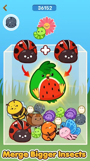 Animal Drop: Merge Melon Screenshot 2