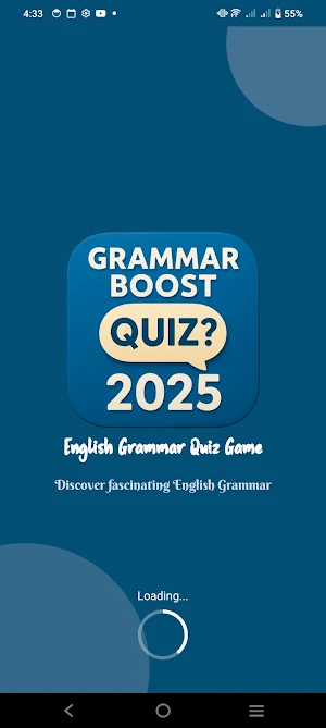 Grammar Boost Quiz 2025 Screenshot 0