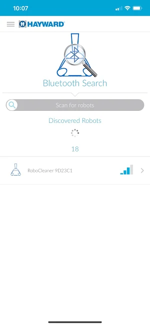 AquaVac R Connect Screenshot 0