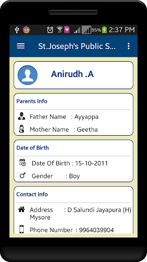 St.Joseph's Public School Screenshot 3