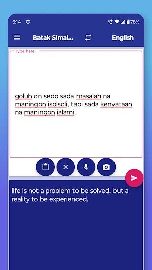 Batak Simalungun English Trans Screenshot 3