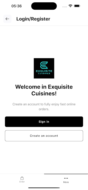EXQUISITE CUISINES Screenshot 3