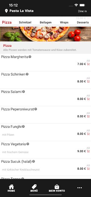 Pasta La Vista Vöhringen Screenshot 2