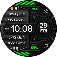 DIGI TURODA URX31 Watch face