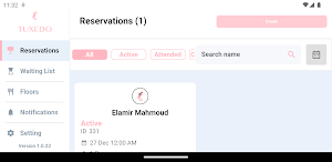 Tuxedo Receptionist Screenshot 1