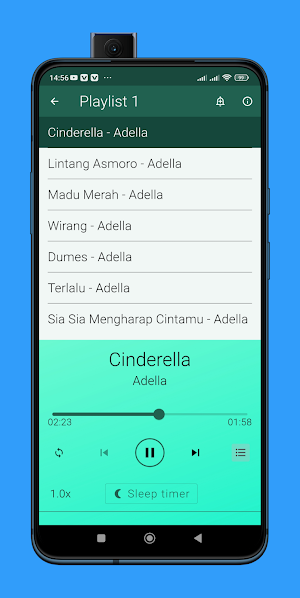 Lagu Cinderella Dangdut Adella Screenshot 2
