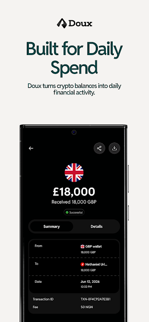 Doux - Global Banking Screenshot 1