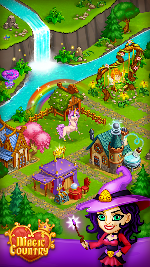 Magic Country: fairy farm and fairytale city Screenshot 1