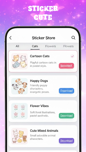 Color SMS: Custom Messenger WA Screenshot 3
