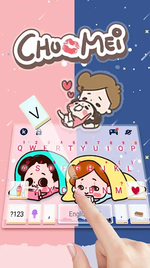 Chuchumei Keyboard Theme Screenshot 1