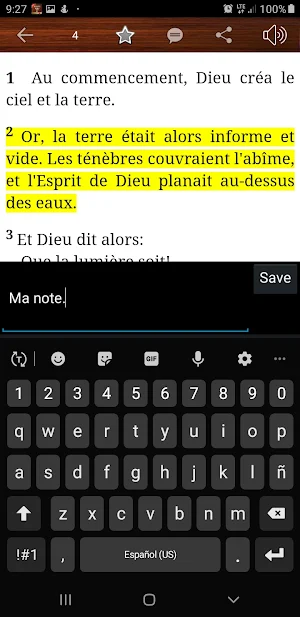 Sainte Bible BDS Screenshot 3