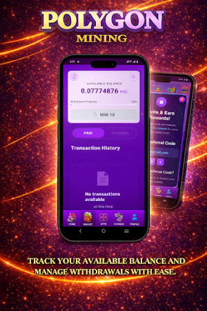 Polygon Mining App Screenshot 3