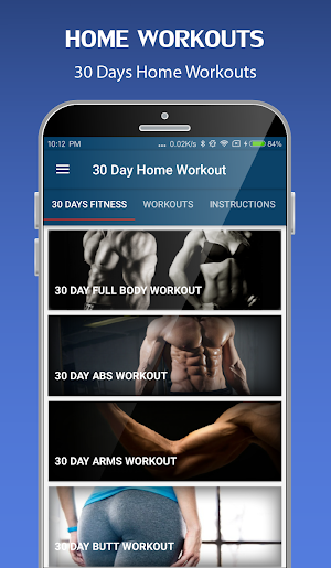30 Day Home Workout Pro (No Ads) Screenshot 0