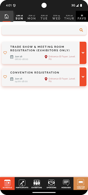CineEurope Convention Screenshot 1