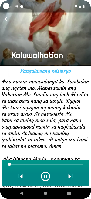Ang Santo Rosaryo Tagalog Screenshot 2