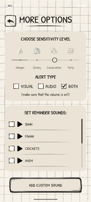 Shush Hour - Quiet Reminder Screenshot 2