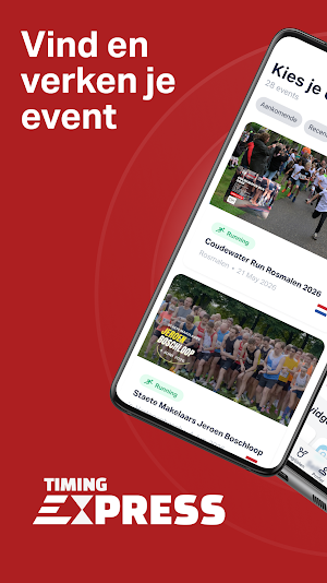 TimingExpress Event App Screenshot 0