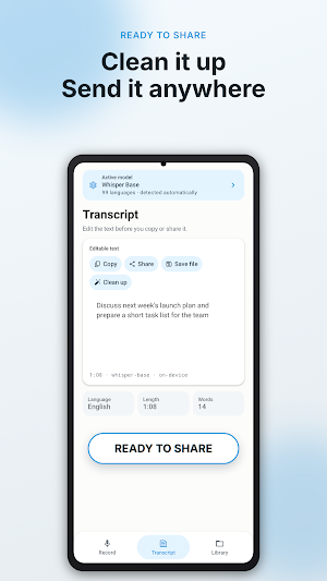 AI Notes: Voice to Text Screenshot 2
