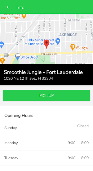 Smoothie Jungle Cafe Screenshot 3