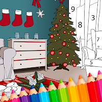 Interior Coloring By Numbers