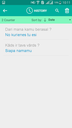 Latvian Indonesian Translator Screenshot 3