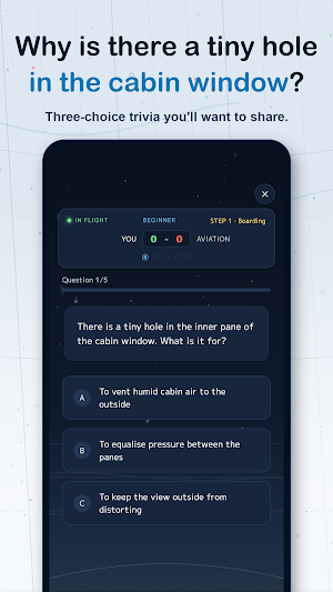 Aviation Trivia Quiz - Offline Screenshot 1