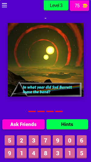 Pink Floyd Quiz Screenshot 2