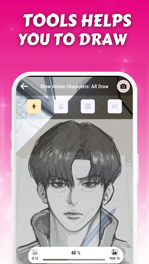 Draw Anime Characters: AR Draw Screenshot 2