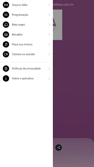 webradioametista.com.br Screenshot 1