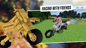 Bike Motor Games for Minecraft Screenshot 1