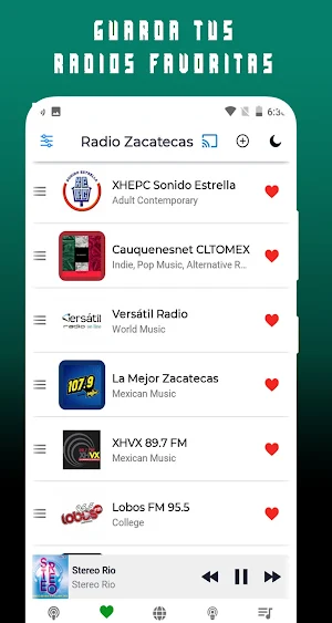 Radio Zacatecas México Screenshot 1