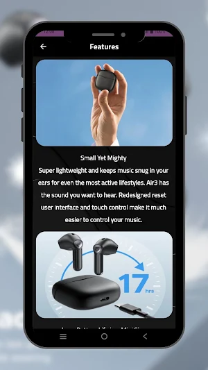 SoundPEATS Air3 guide Screenshot 2