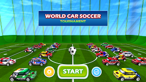 WORLD CAR SOCCER TOURNAMENT 3D Screenshot 1