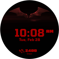 THE BATMAN Logo watch face
