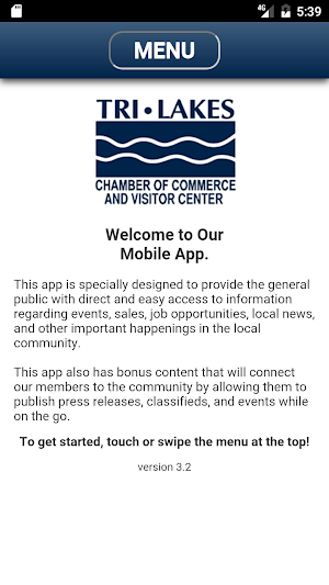 Tri-Lakes Chamber of Commerce Screenshot 0