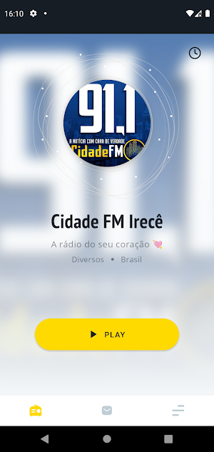 Rádio Cidade FM Irecê Screenshot 0