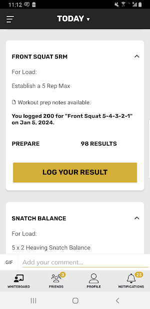 PRVN - A Fitness App Screenshot 2