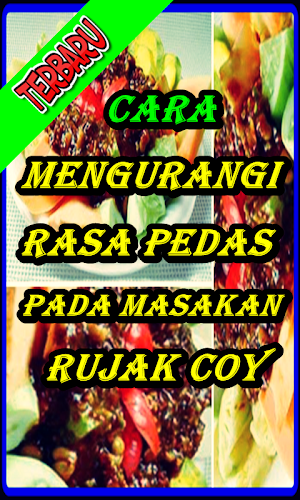 Cara Mengurangi Rasa Pedas pad Screenshot 0