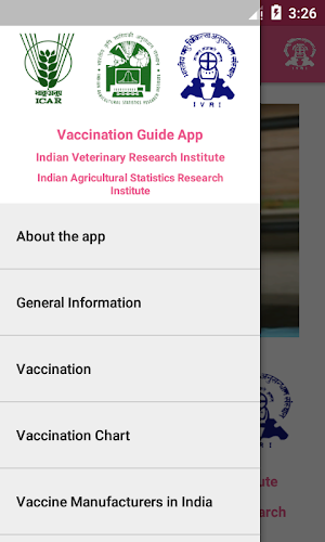 IVRI-Vaccination Guide App(टीकाकरण गाइड) Screenshot 1