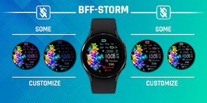 BFF3-Neon Art Colorful Flower Screenshot 3