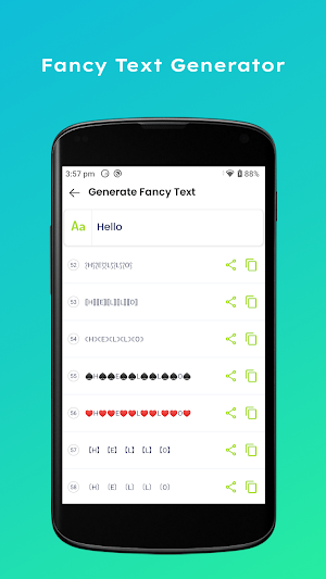 Chat Style - Stylish Text Screenshot 2