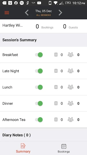 BookingDiary Screenshot 1