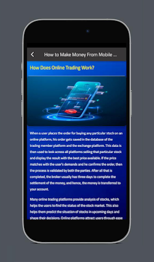 Online Mobile Trading Screenshot 2