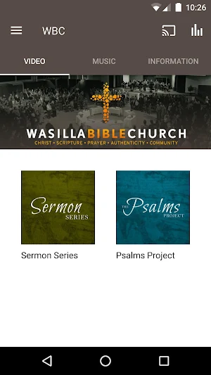 Wasilla Bible Church Screenshot 0