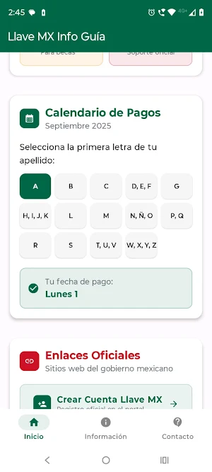 LLAVE MX Info Guia Screenshot 3